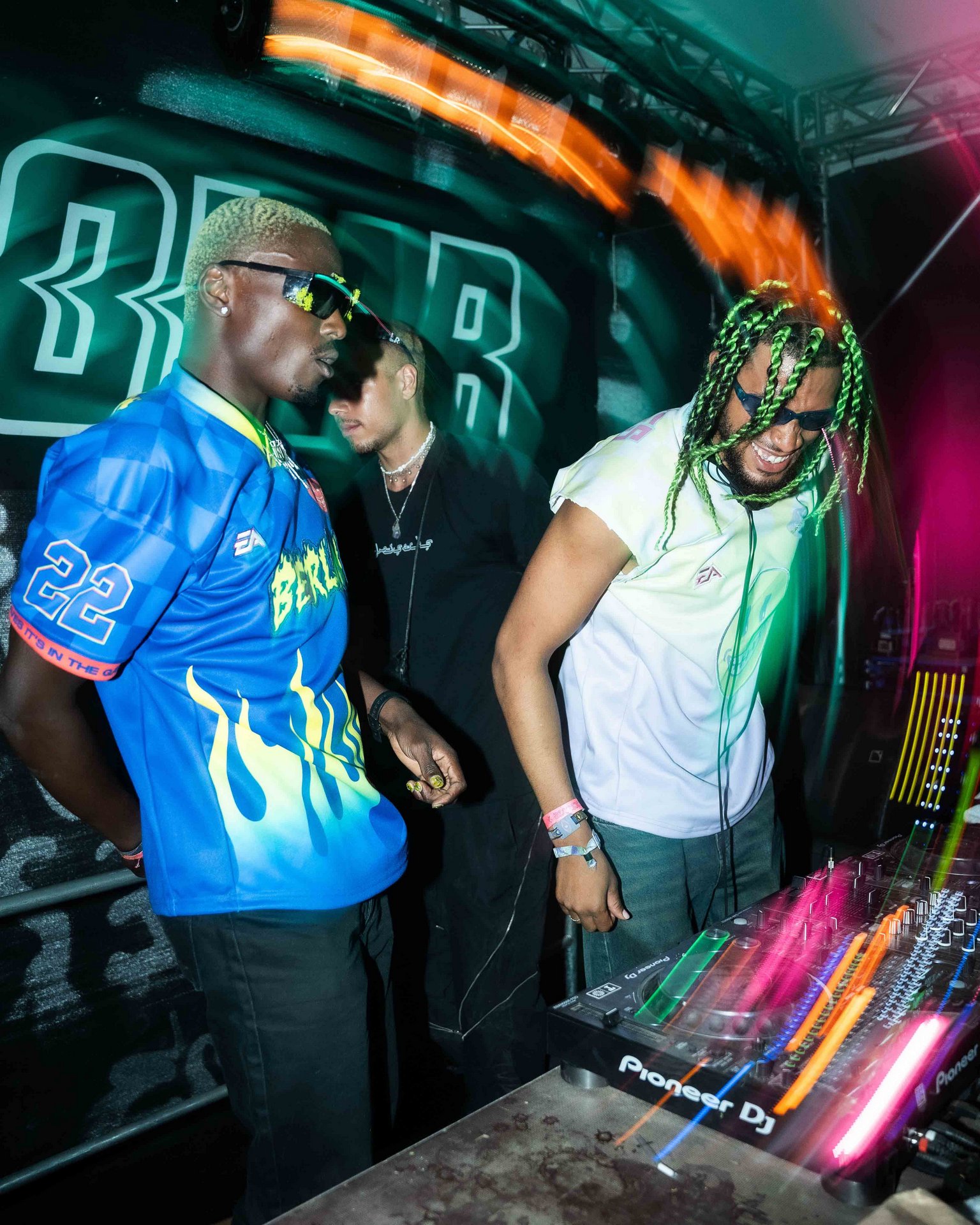 djs at a music festival in euphoric dynamic