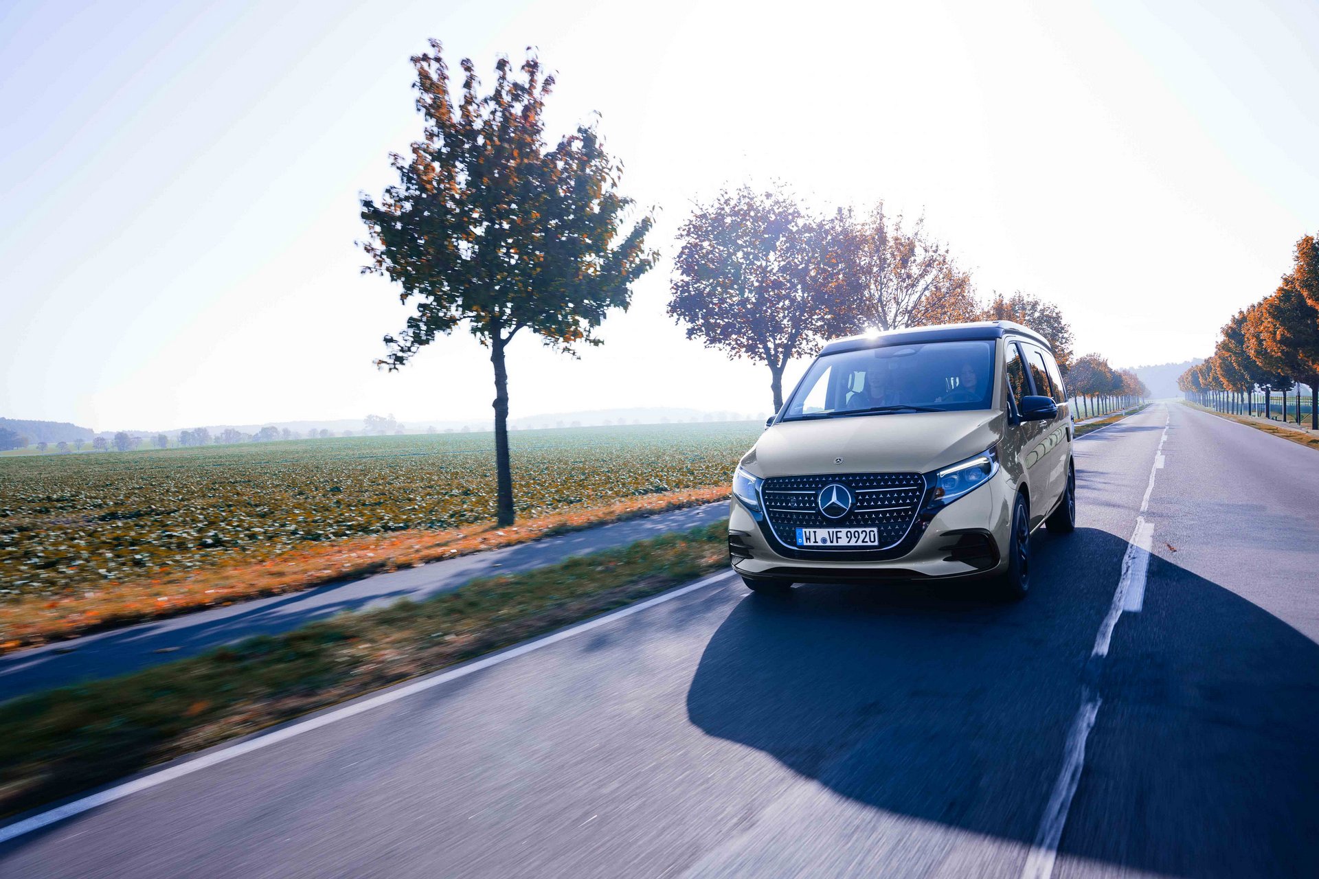 Mercedes Benz Car Marco Polo in the WIld, Outdoor Photoshoot